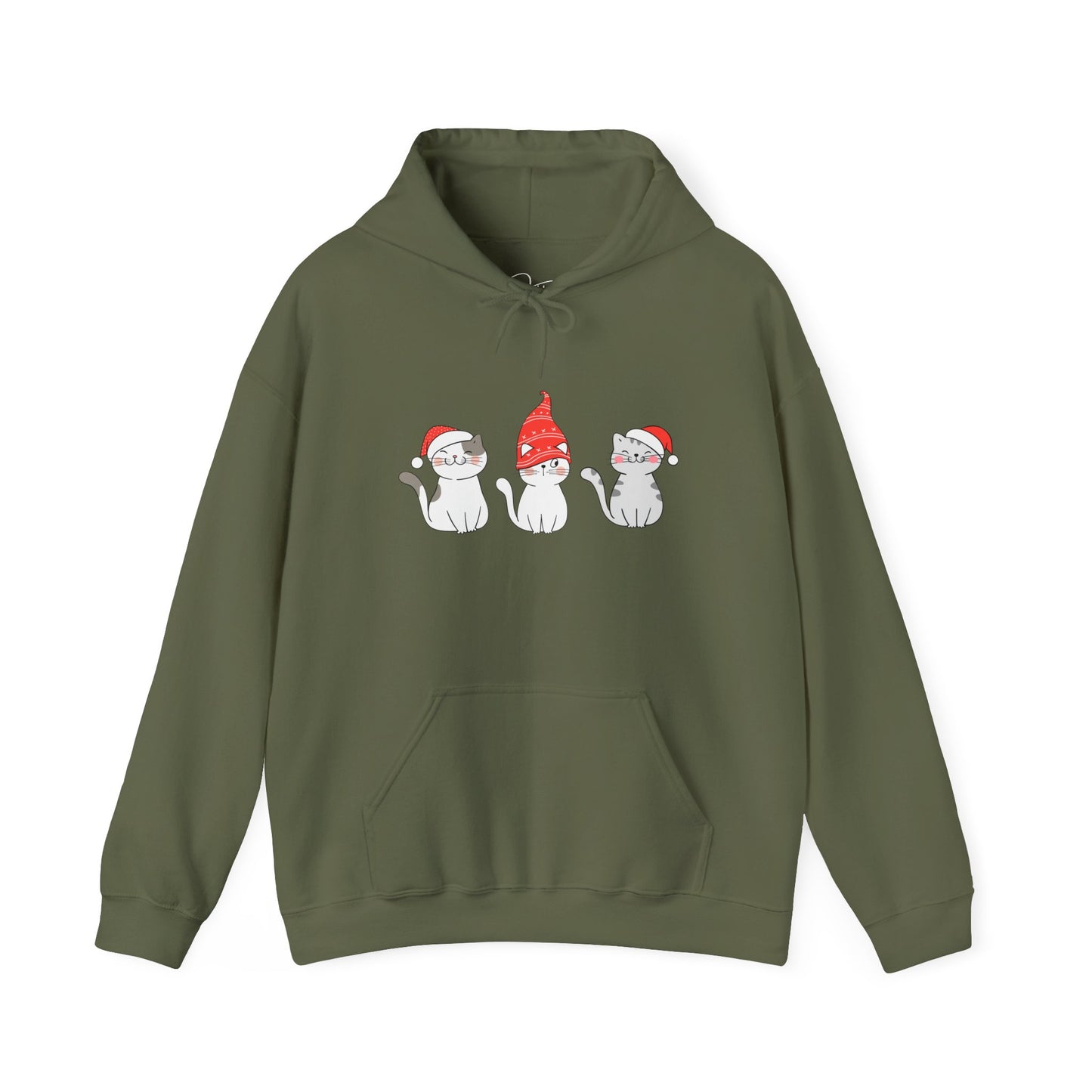 Christmas Cats Hoodie