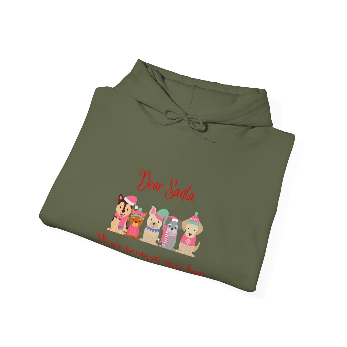 Dear Santa Please Bring Me More Dogs Hoodie
