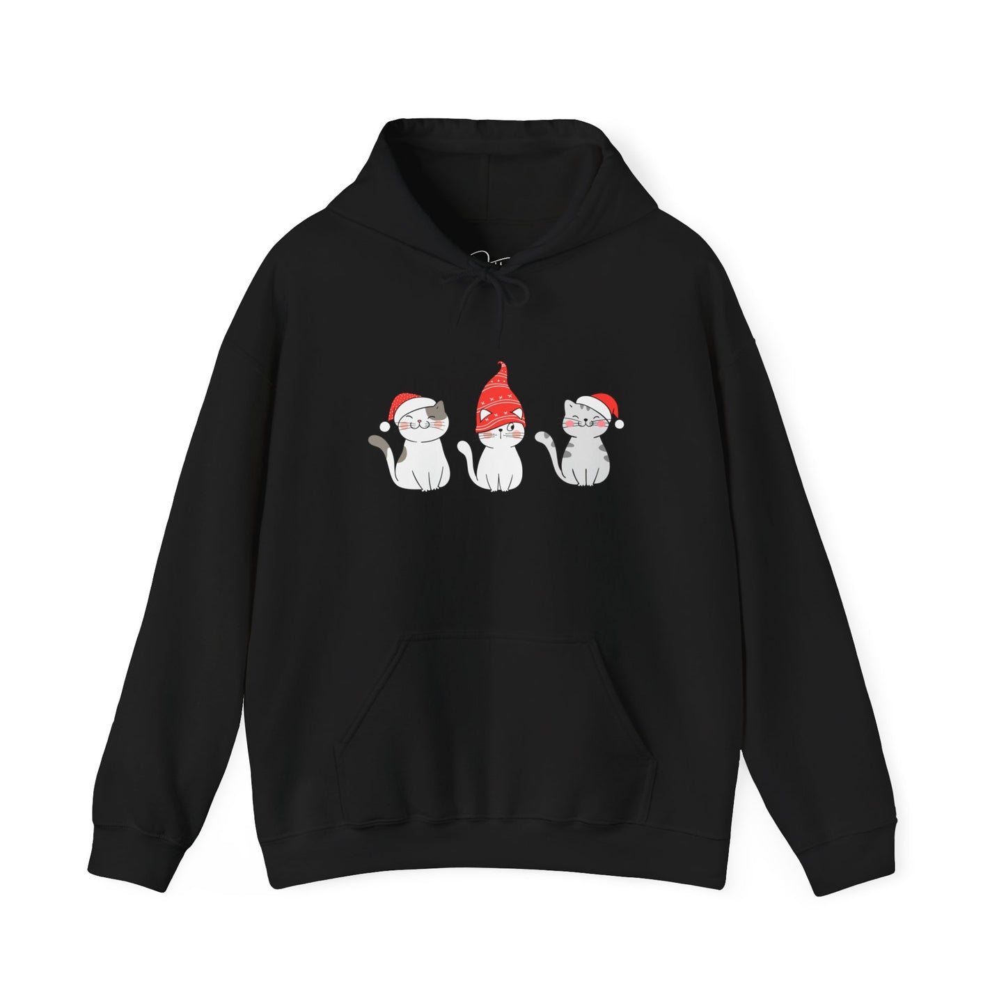 Christmas Cats Hoodie