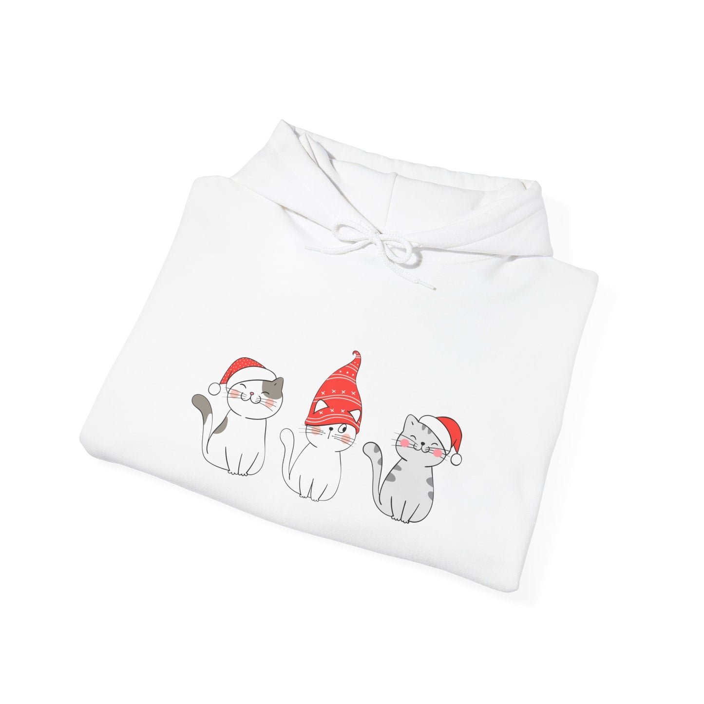 Christmas Cats Hoodie