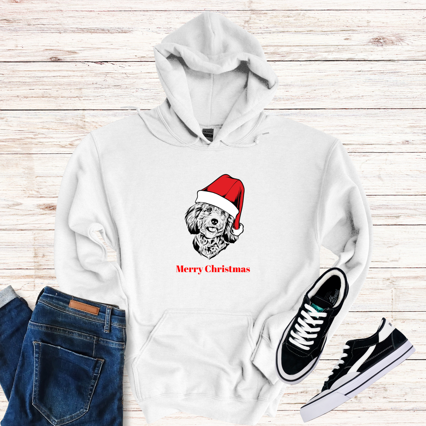 Cockapoo Christmas Hoodie