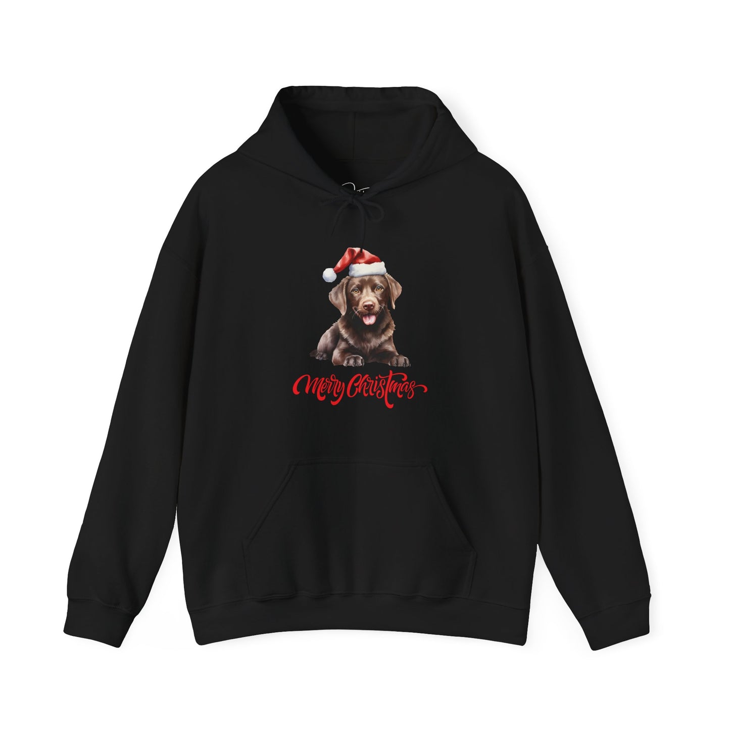 Chocolate Labrador Christmas Hoodie