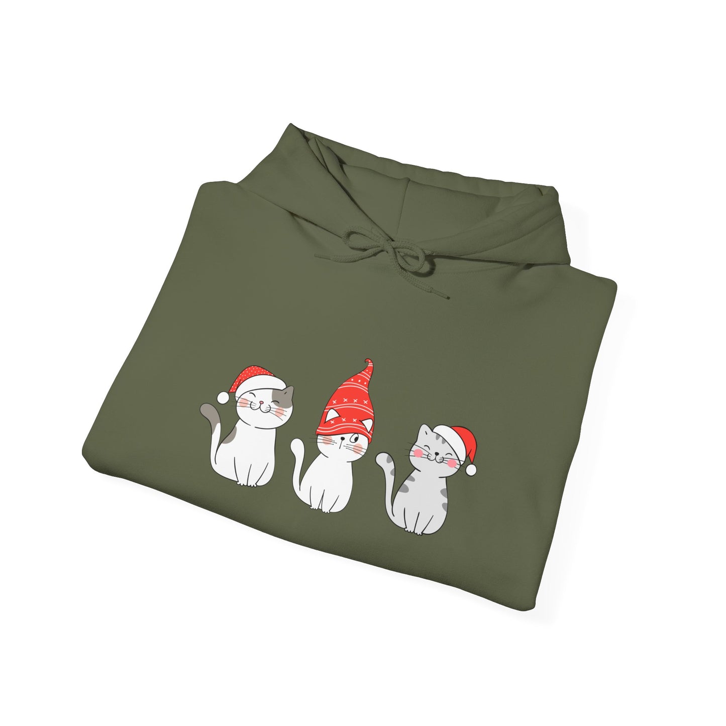 Christmas Cats Hoodie