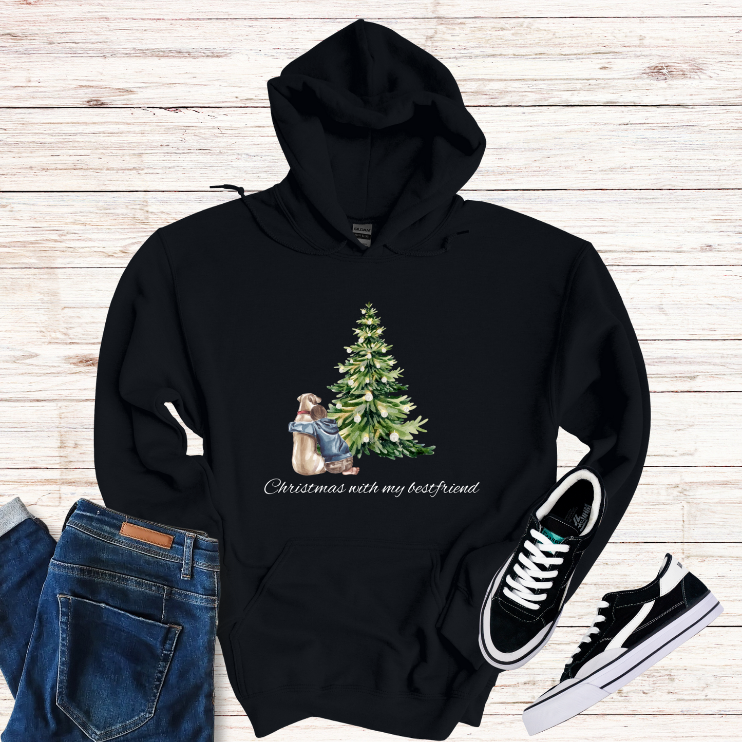 Christmas With My Bestfriend Hoodie