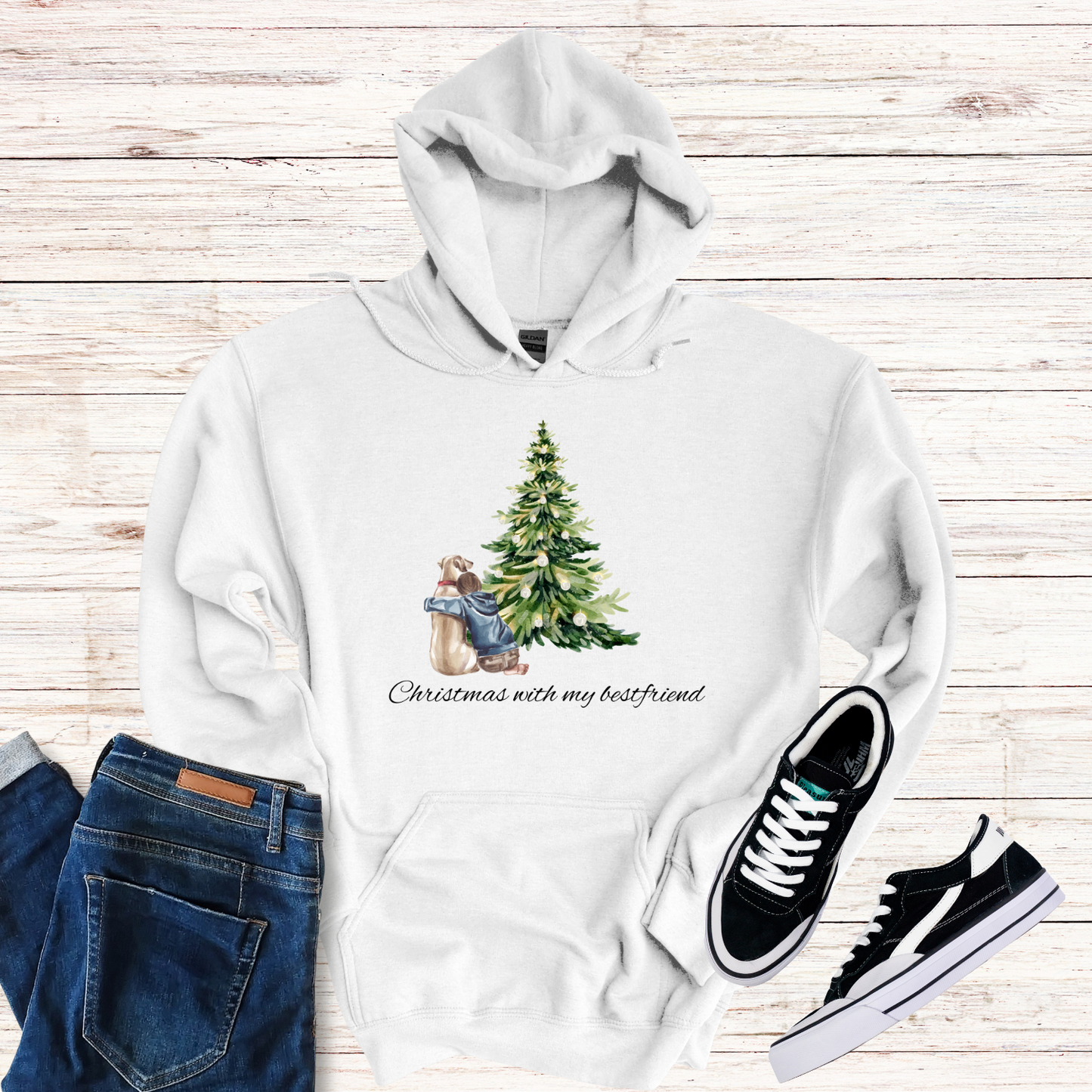 Christmas With My Bestfriend Hoodie