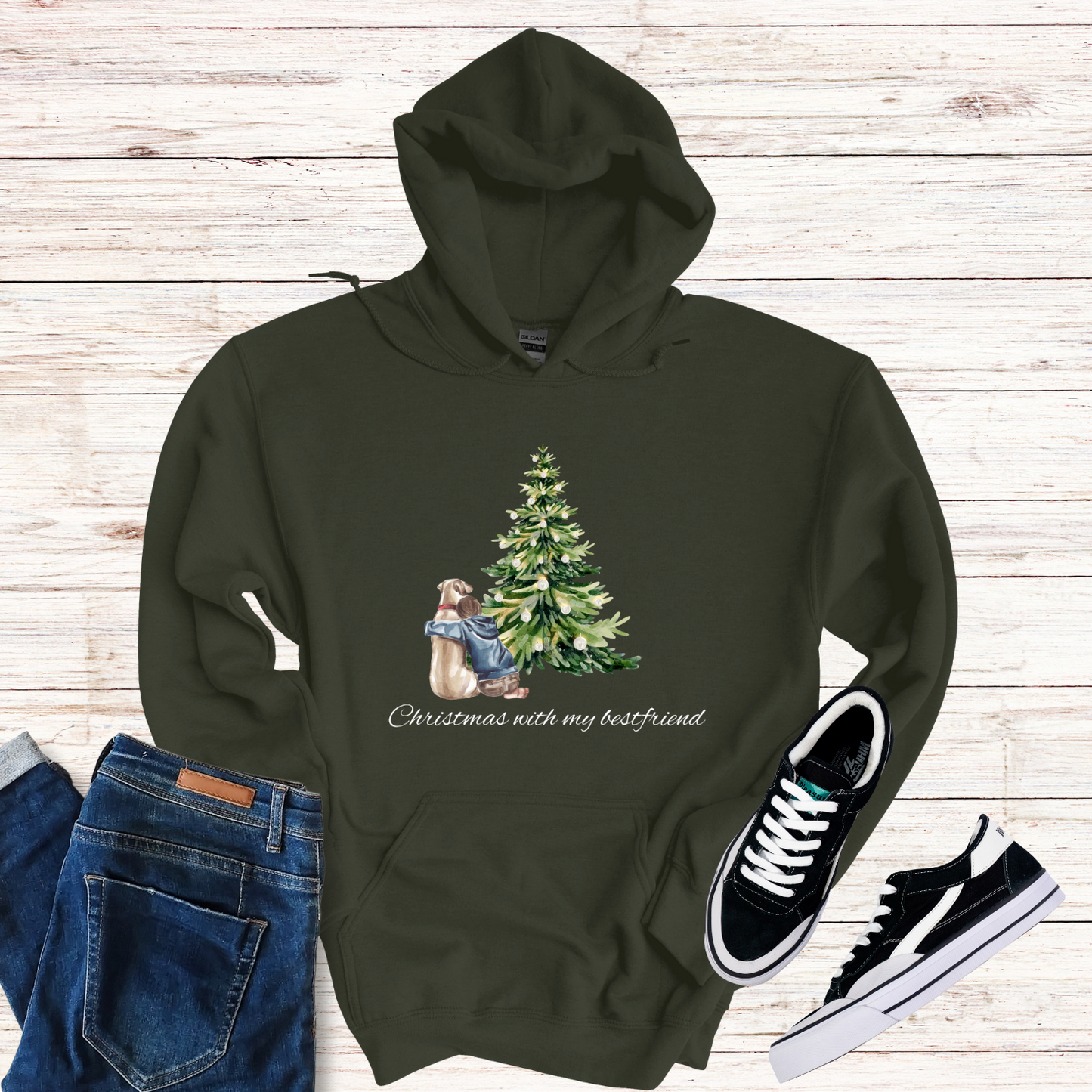 Christmas With My Bestfriend Hoodie