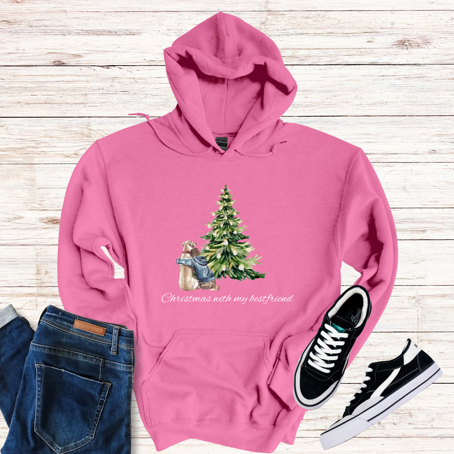 Christmas With My Bestfriend Hoodie