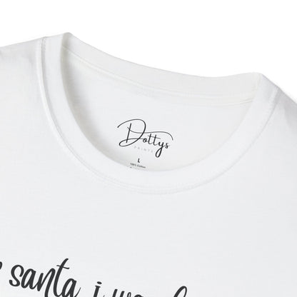 Dear Santa I Was Framed T-Shirt