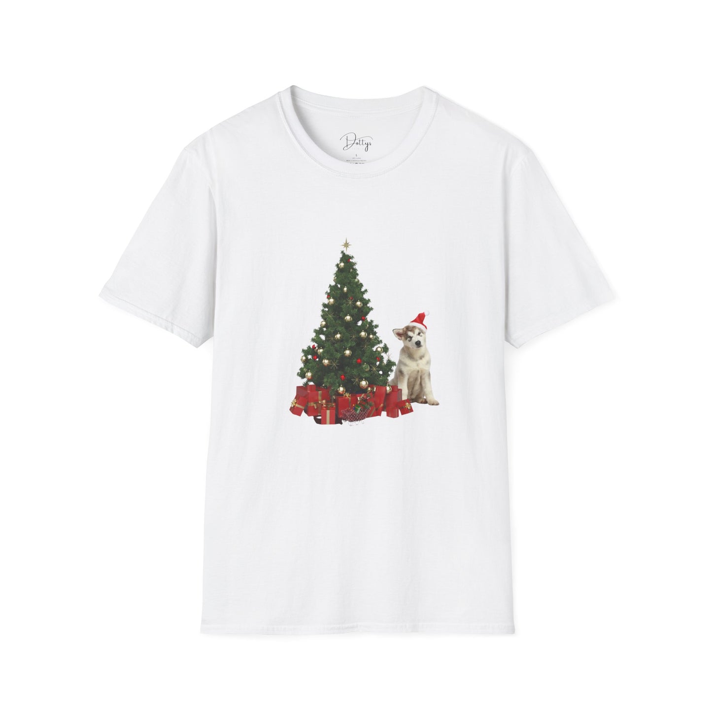 Cute Dog Christmas T-Shirt