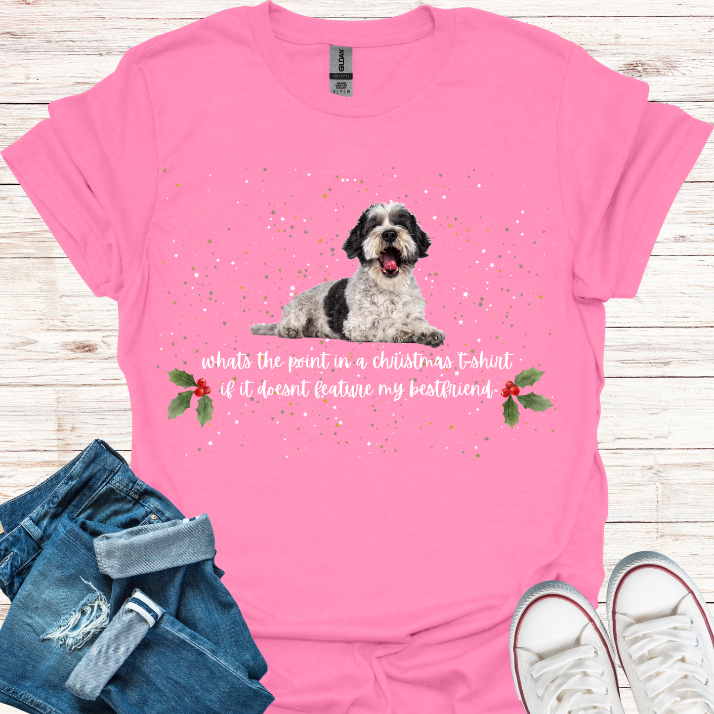 Mixed Breed - Bestfriend Christmas T-Shirt