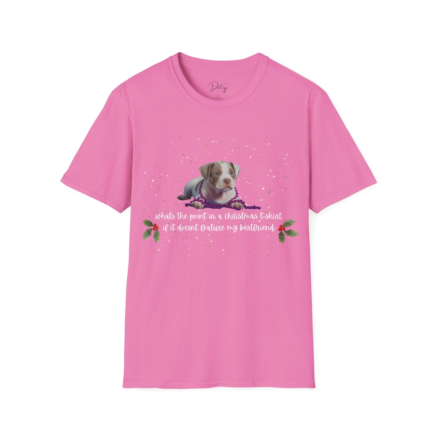 Staffy - Bestfriend Christmas T-Shirt