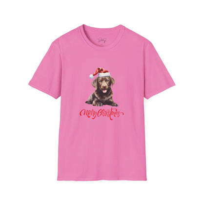 Chocolate Labrador Christmas T-Shirt