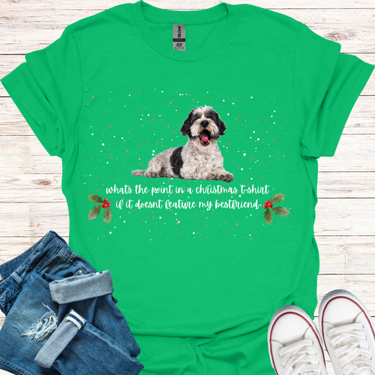 Mixed Breed - Bestfriend Christmas T-Shirt