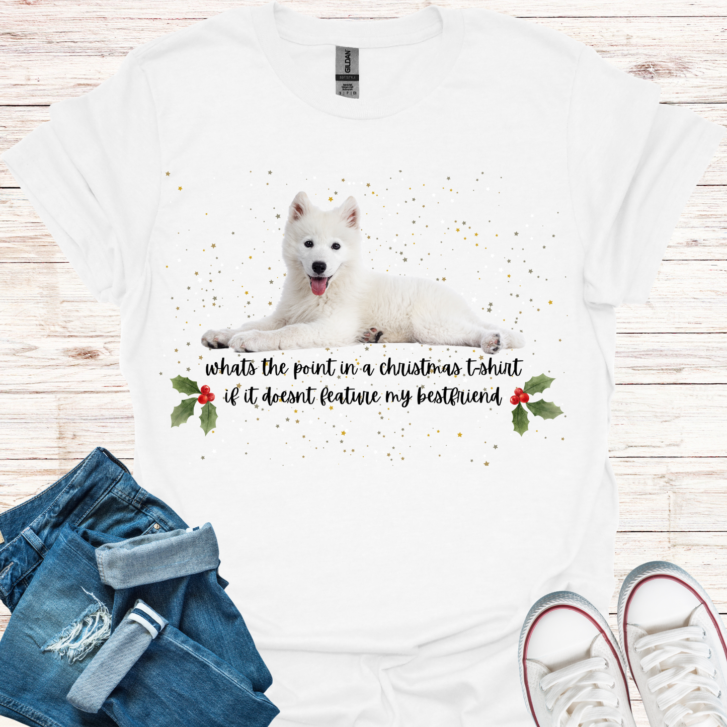 Samoyed - Bestfriend Christmas T-Shirt