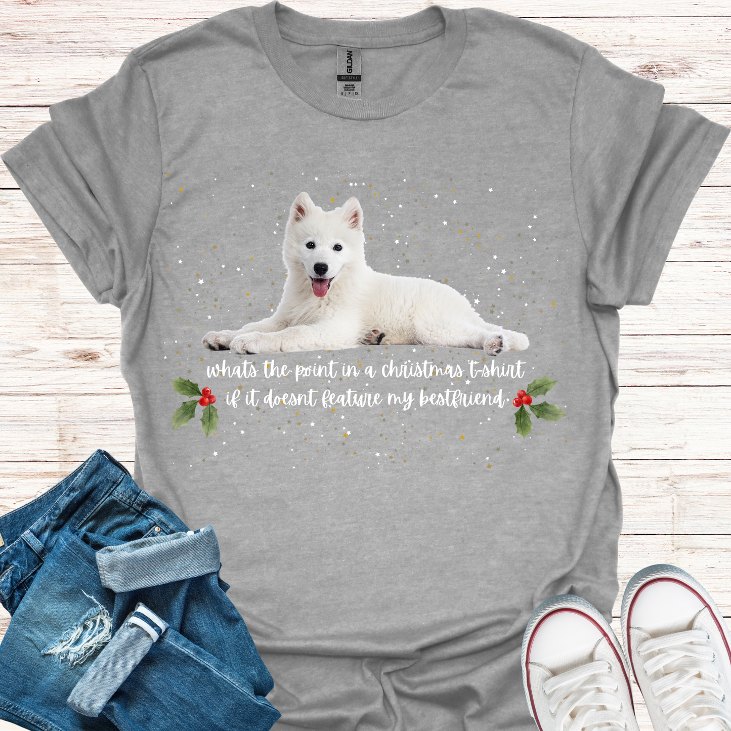 Samoyed - Bestfriend Christmas T-Shirt