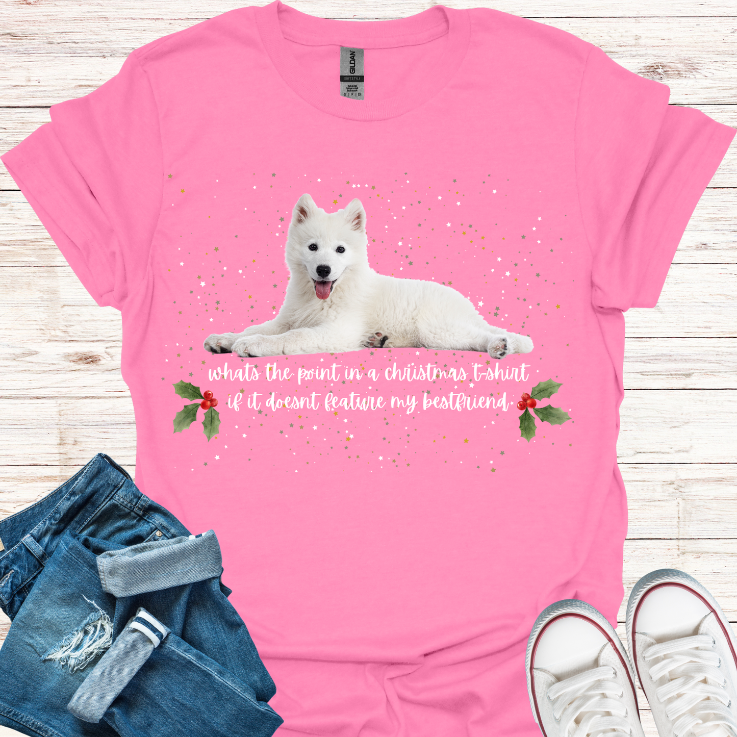 Samoyed - Bestfriend Christmas T-Shirt