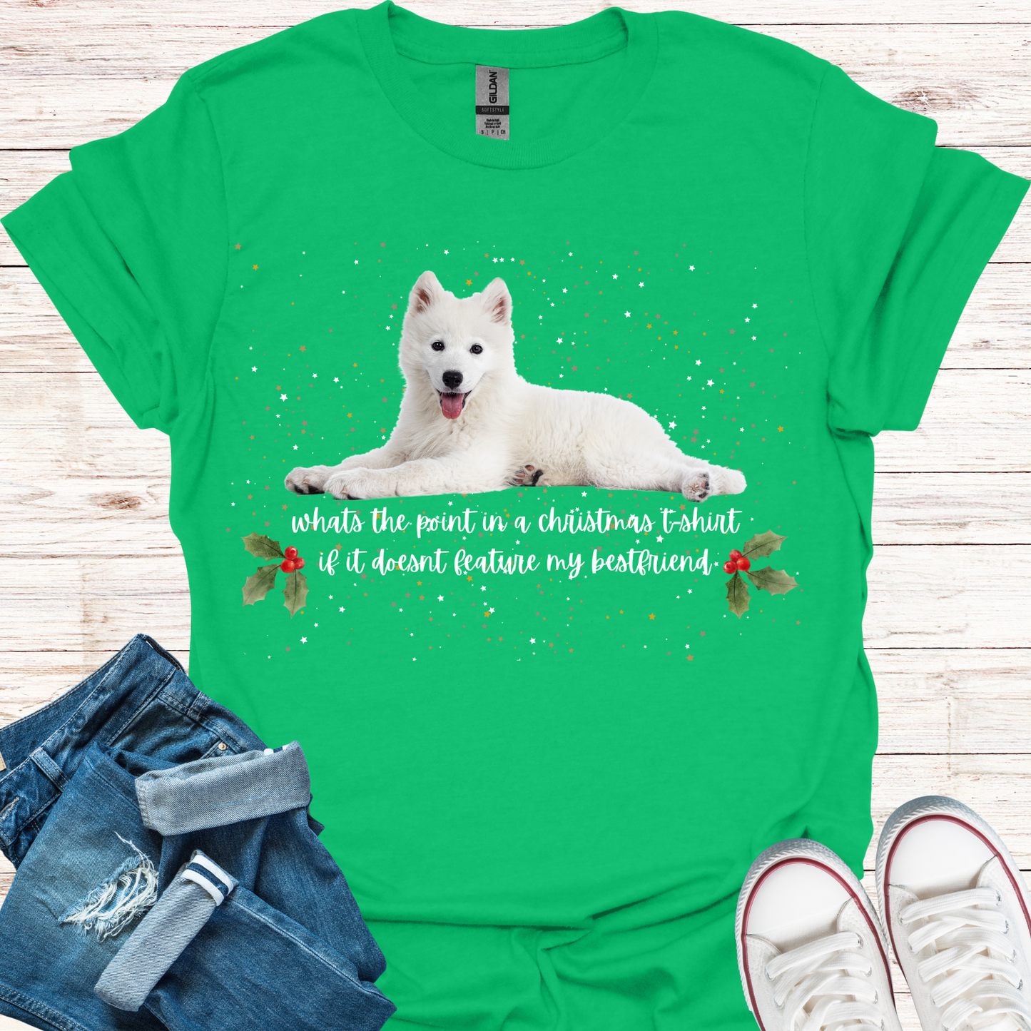 Samoyed - Bestfriend Christmas T-Shirt