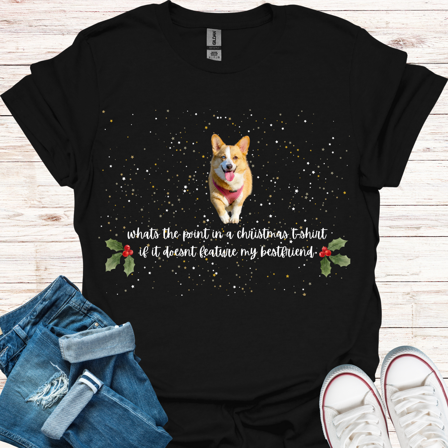 Corgi - Bestfriend Christmas T-Shirt