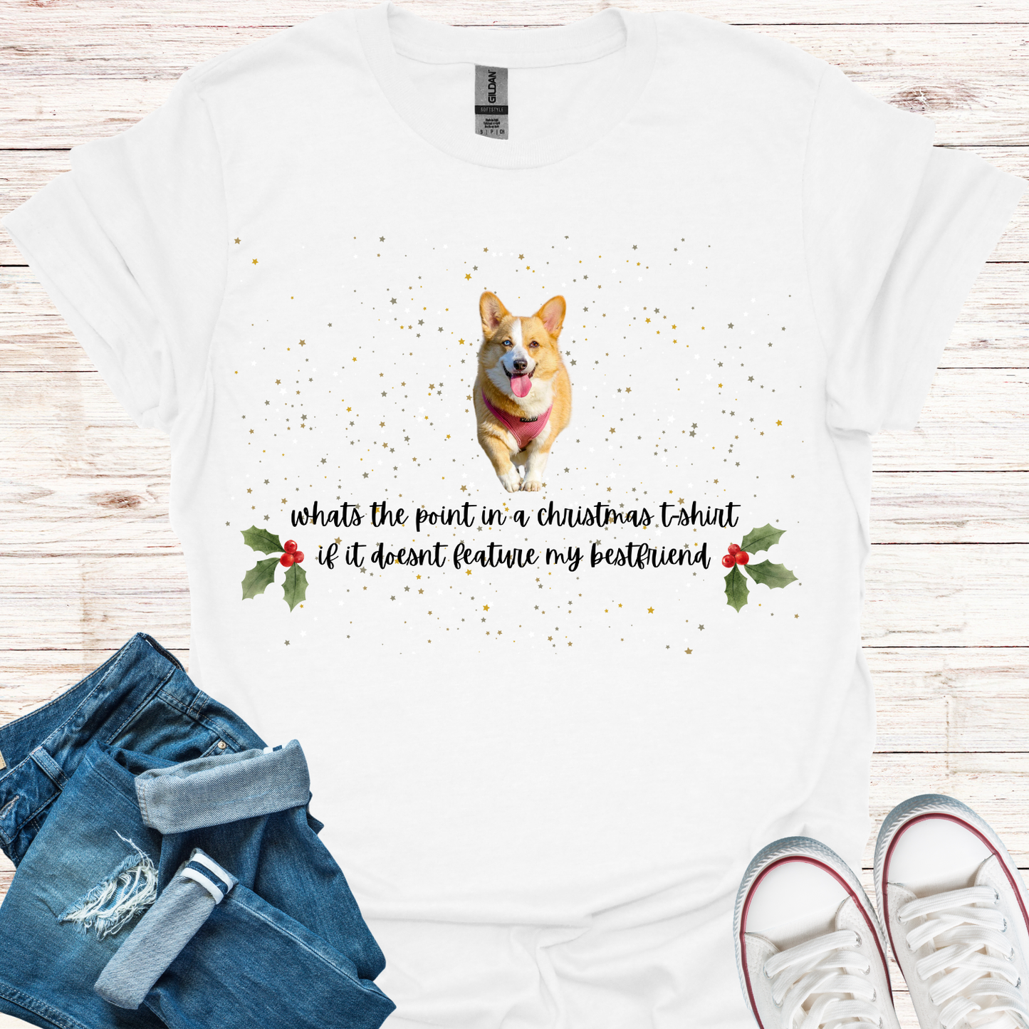 Corgi - Bestfriend Christmas T-Shirt