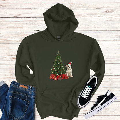 Cute Dog Christmas Hoodie