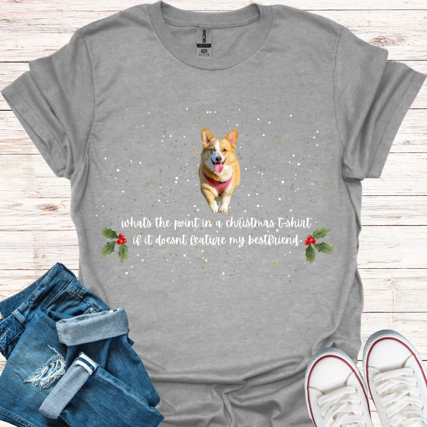 Corgi - Bestfriend Christmas T-Shirt