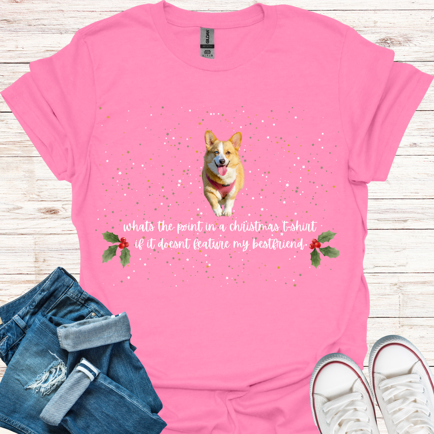 Corgi - Bestfriend Christmas T-Shirt