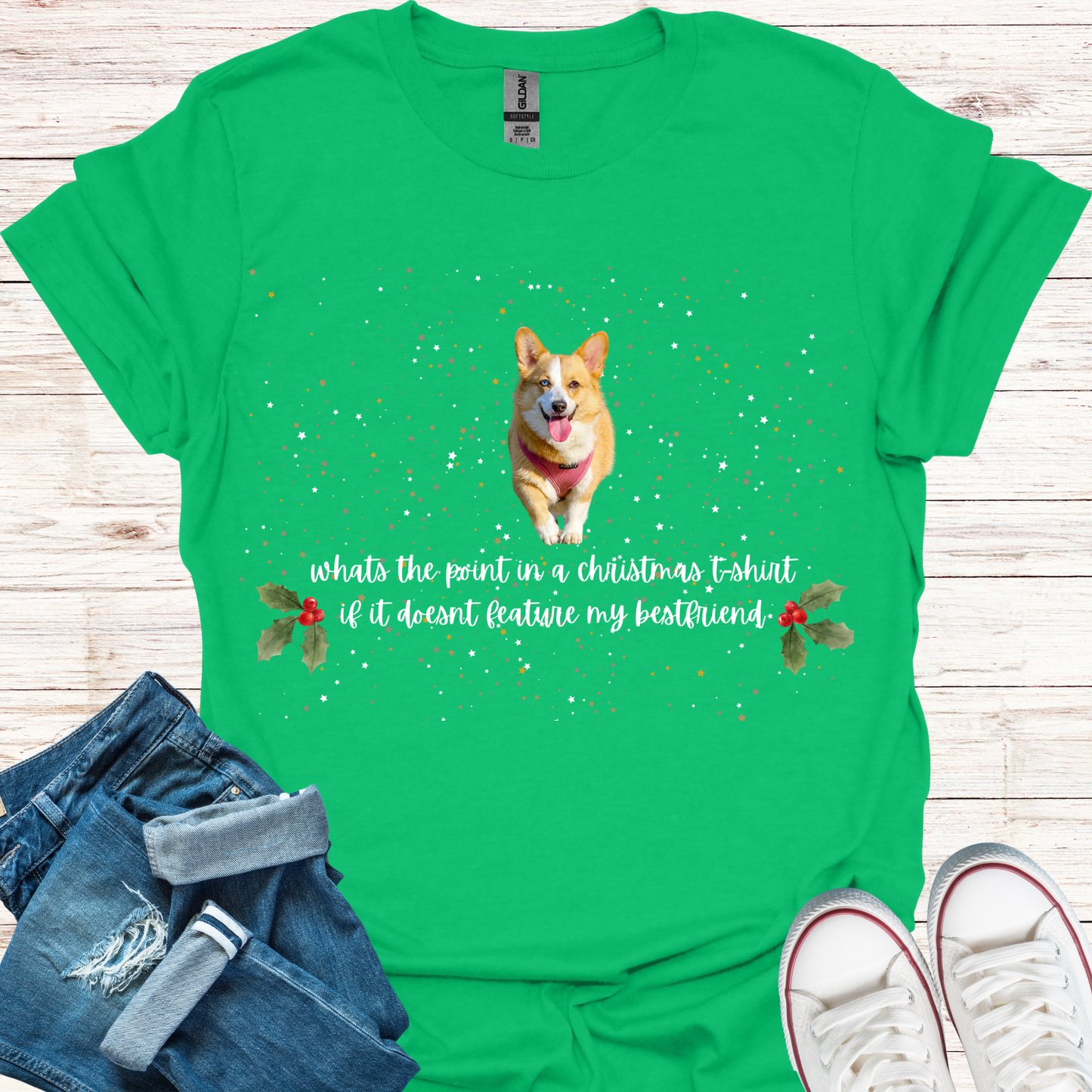 Corgi - Bestfriend Christmas T-Shirt