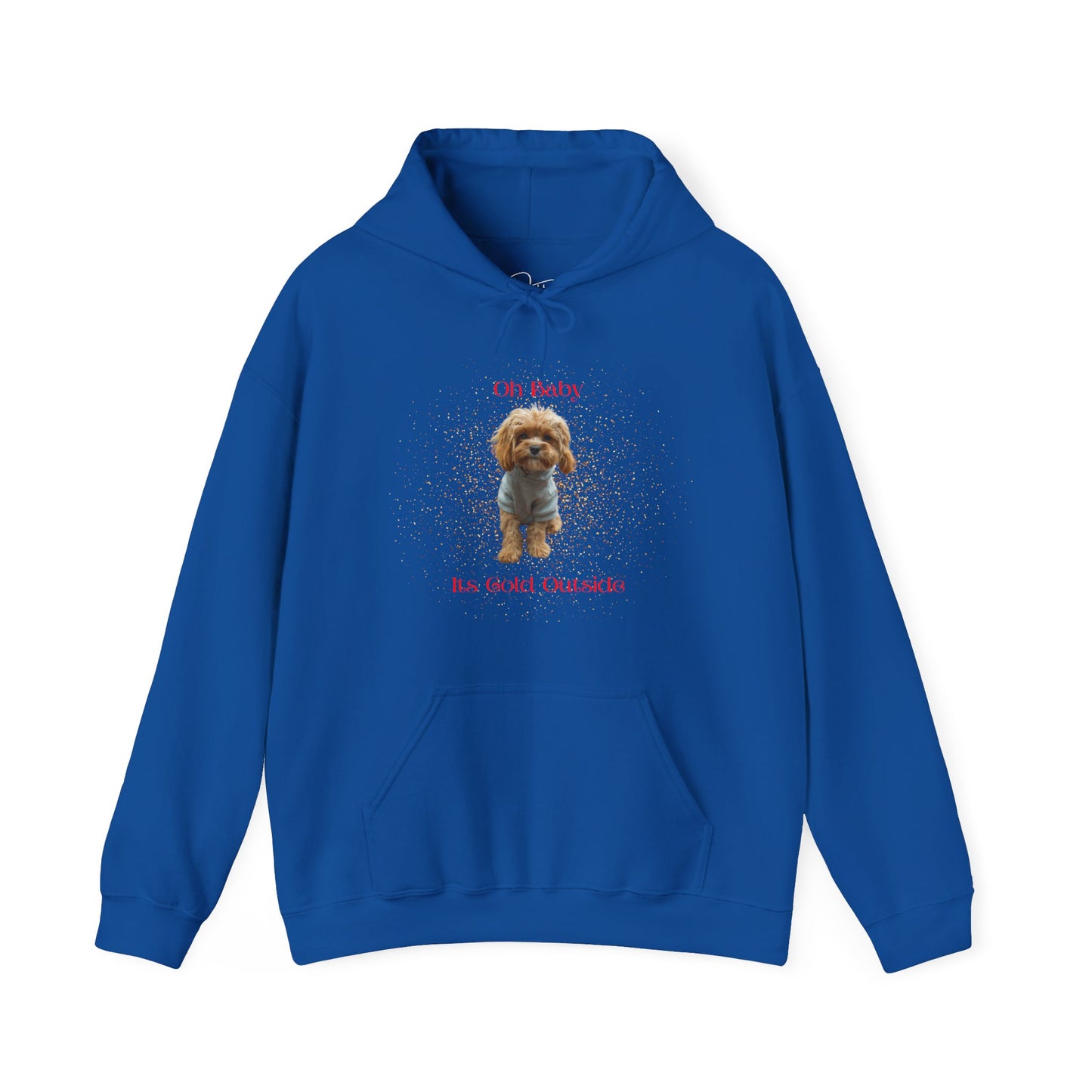 Oh Baby Its Cold Outside Dog Hoodie