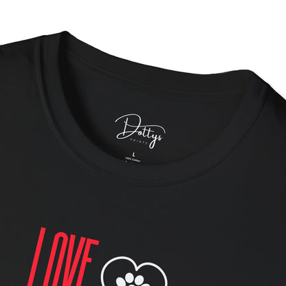 Love, Dogs & Coffee T-Shirt