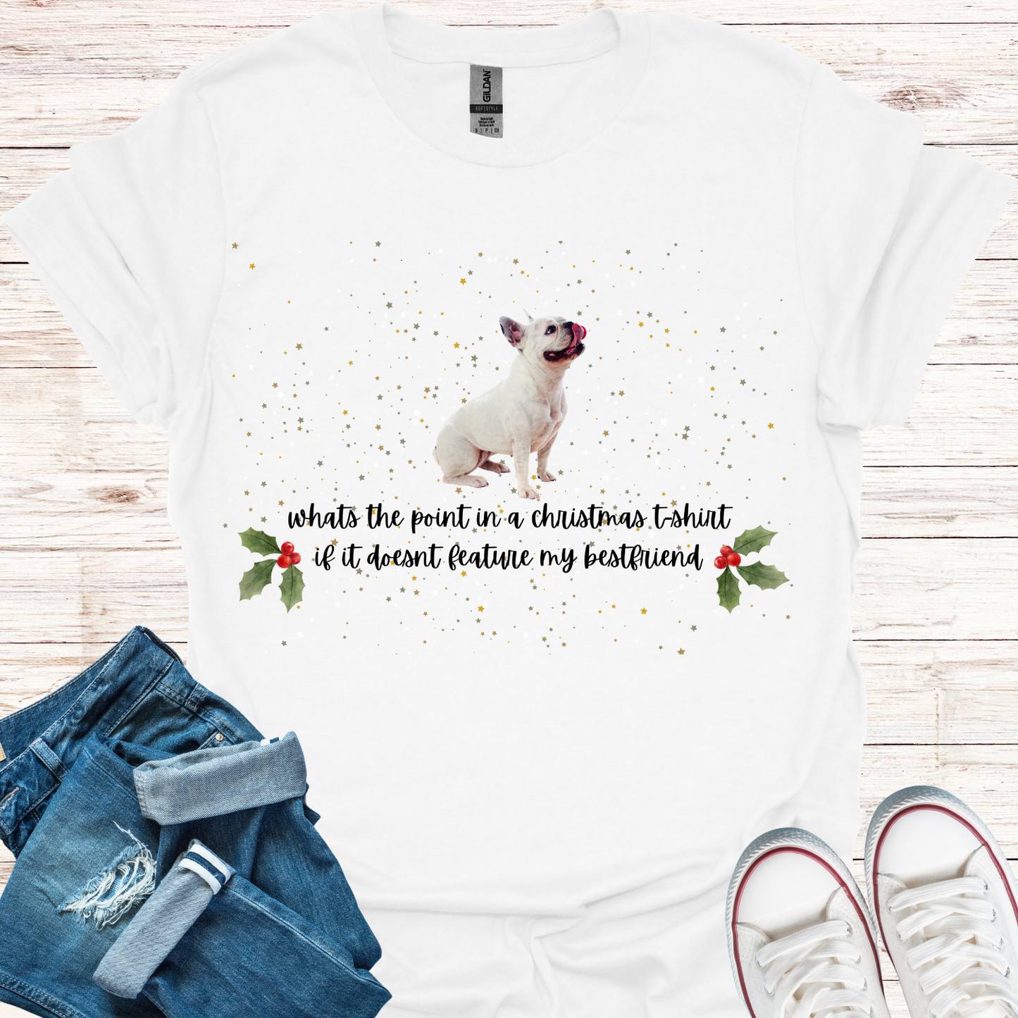 Frenchie - Bestfriend Christmas T-Shirt