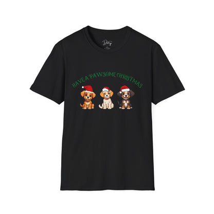 Pawsome Christmas T-Shirt