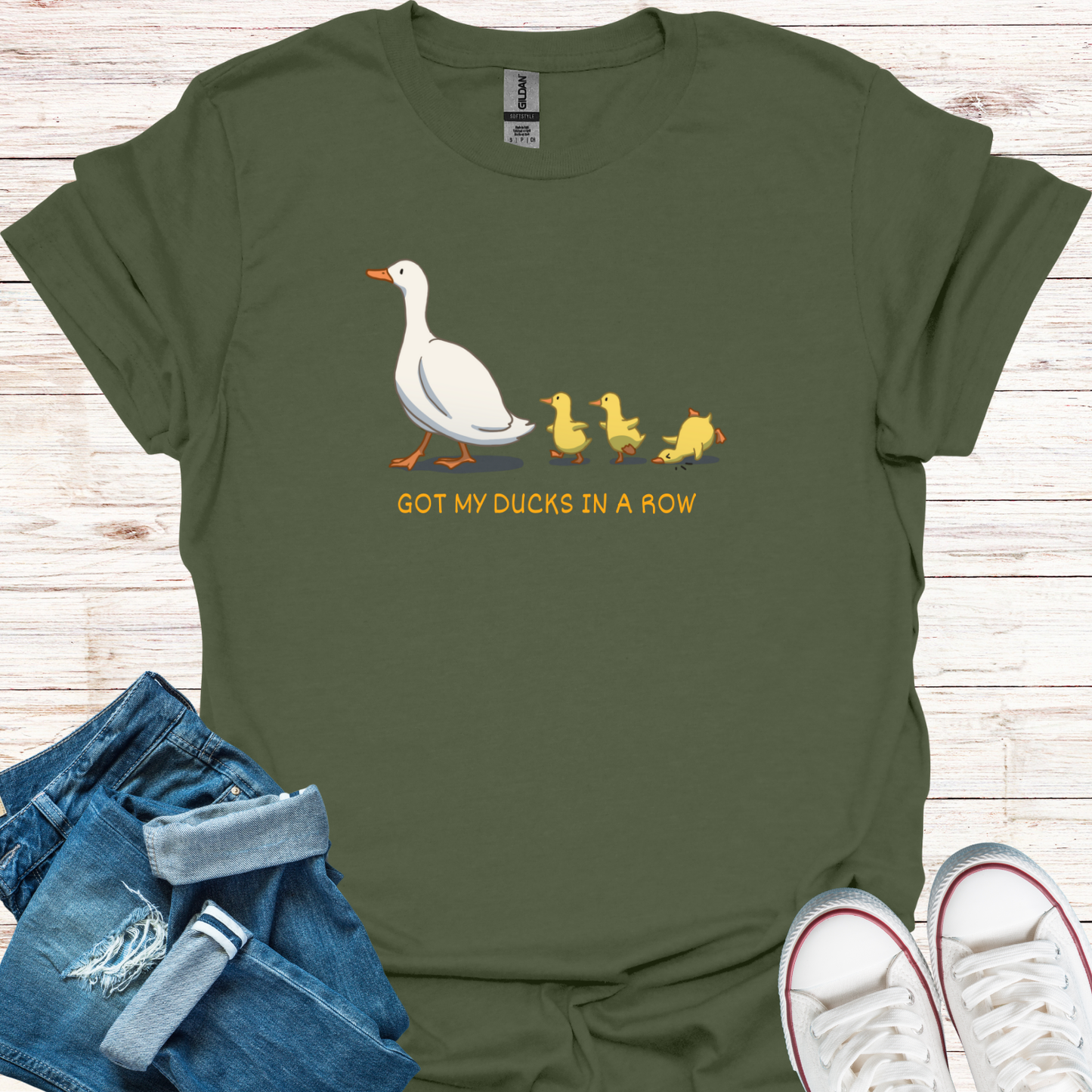 Ducks In A Row T-Shirt