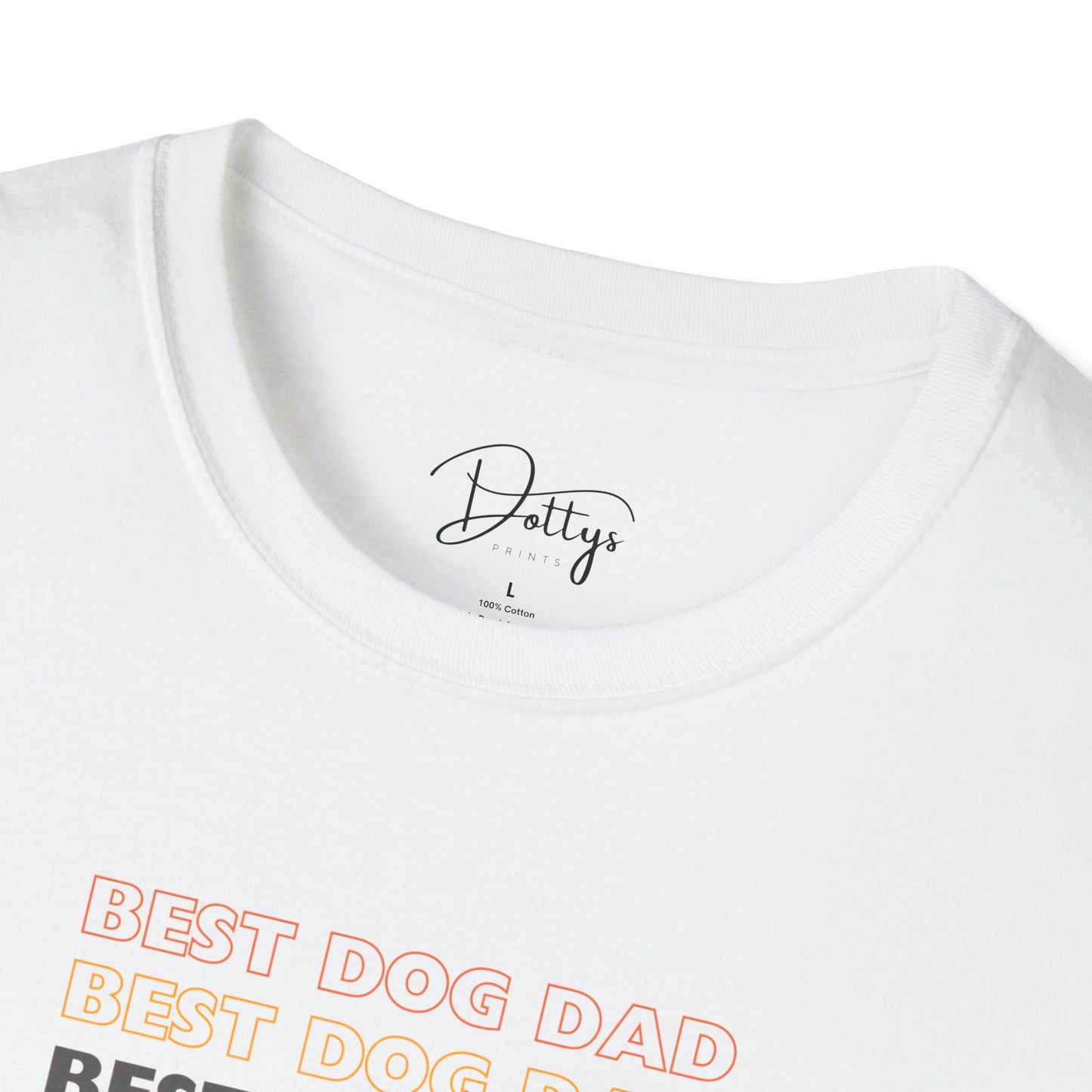 Fade In Best Dog Dad T-Shirt