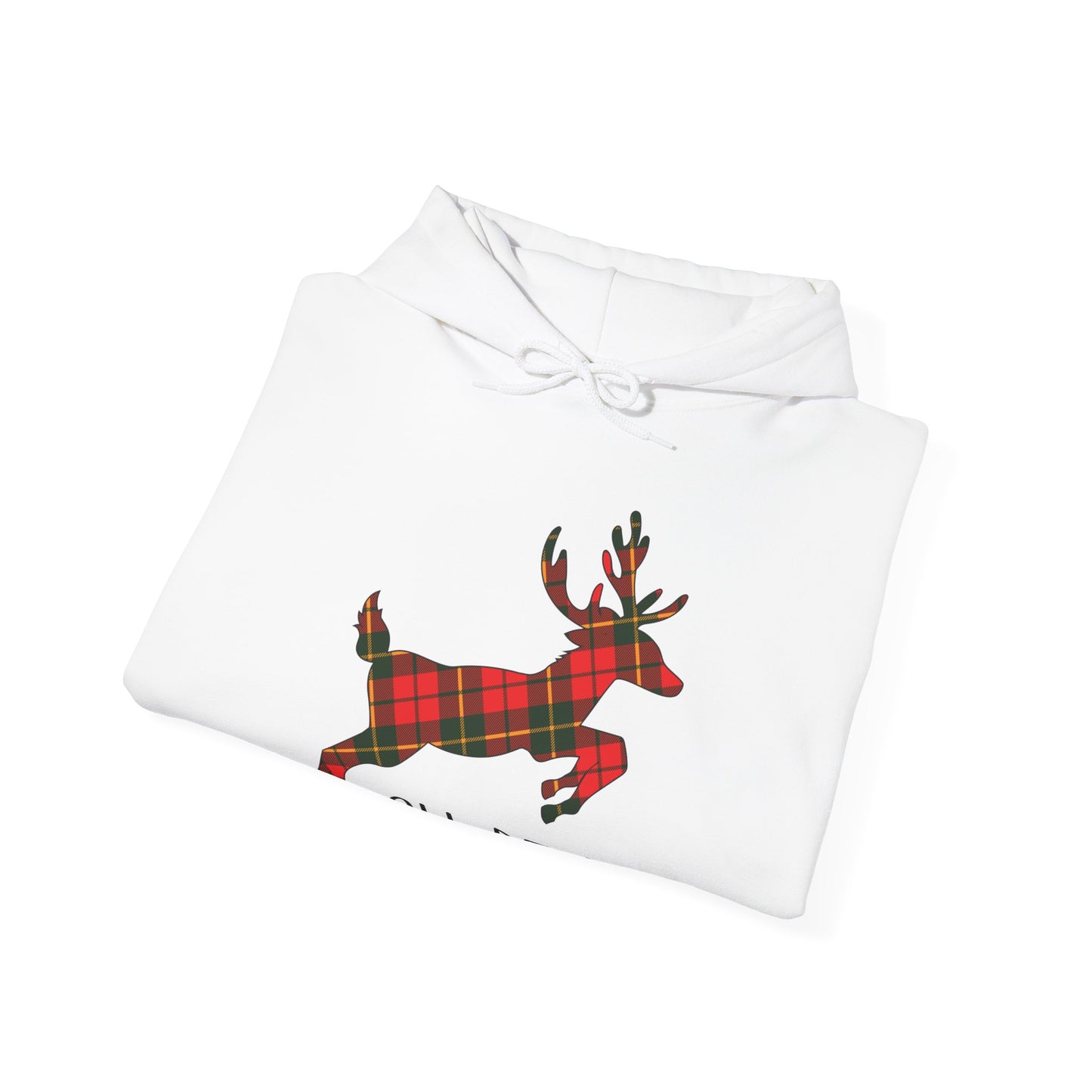 Tartan Oh Deer Christmas Hoodie