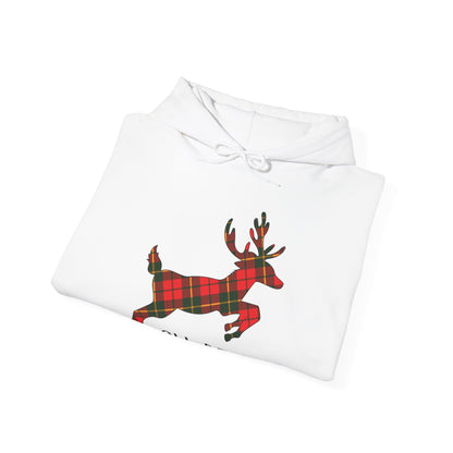 Tartan Oh Deer Christmas Hoodie