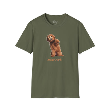 High Five Dog T-Shirt