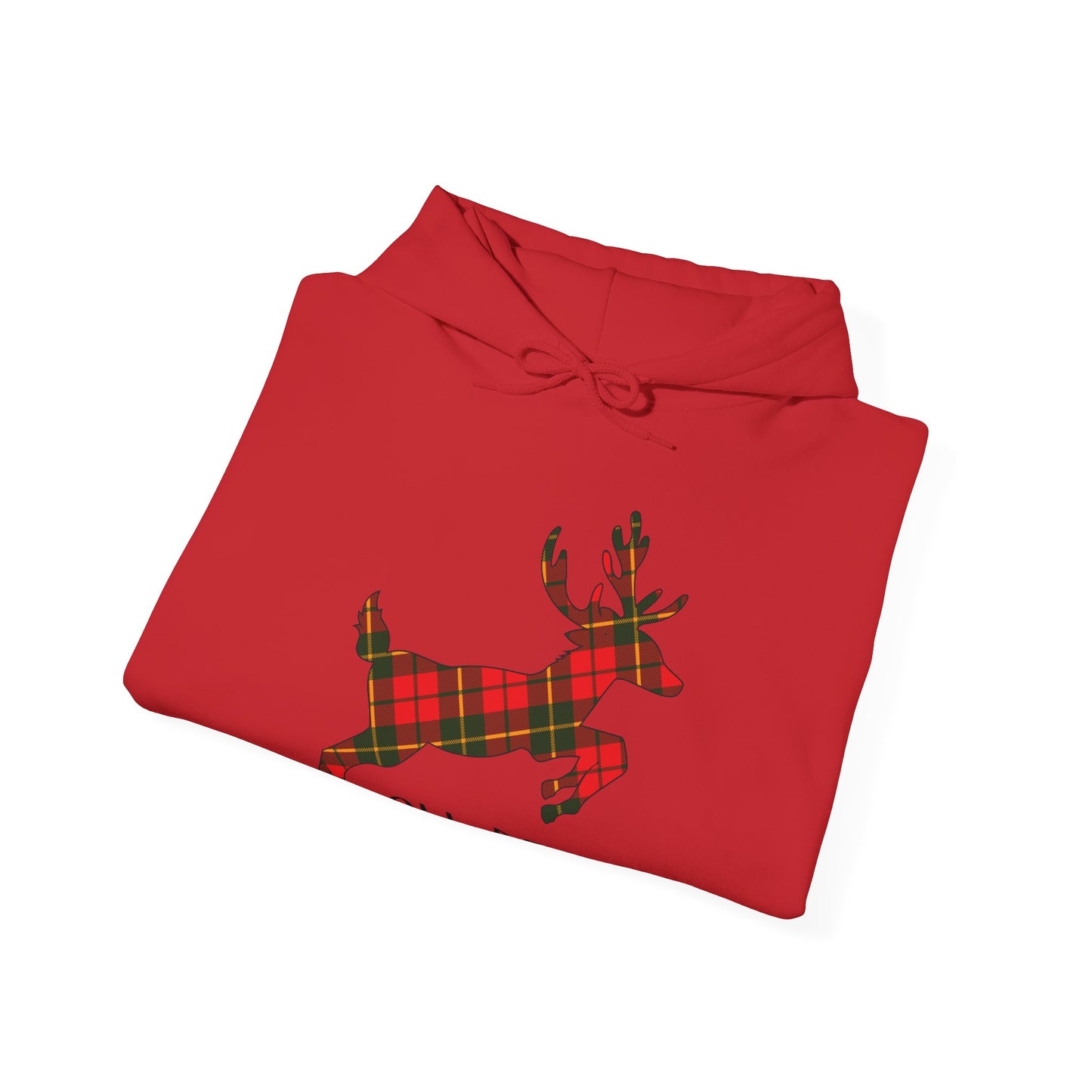 Tartan Oh Deer Christmas Hoodie