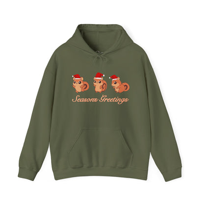 Christmas Chipmunks Hoodie