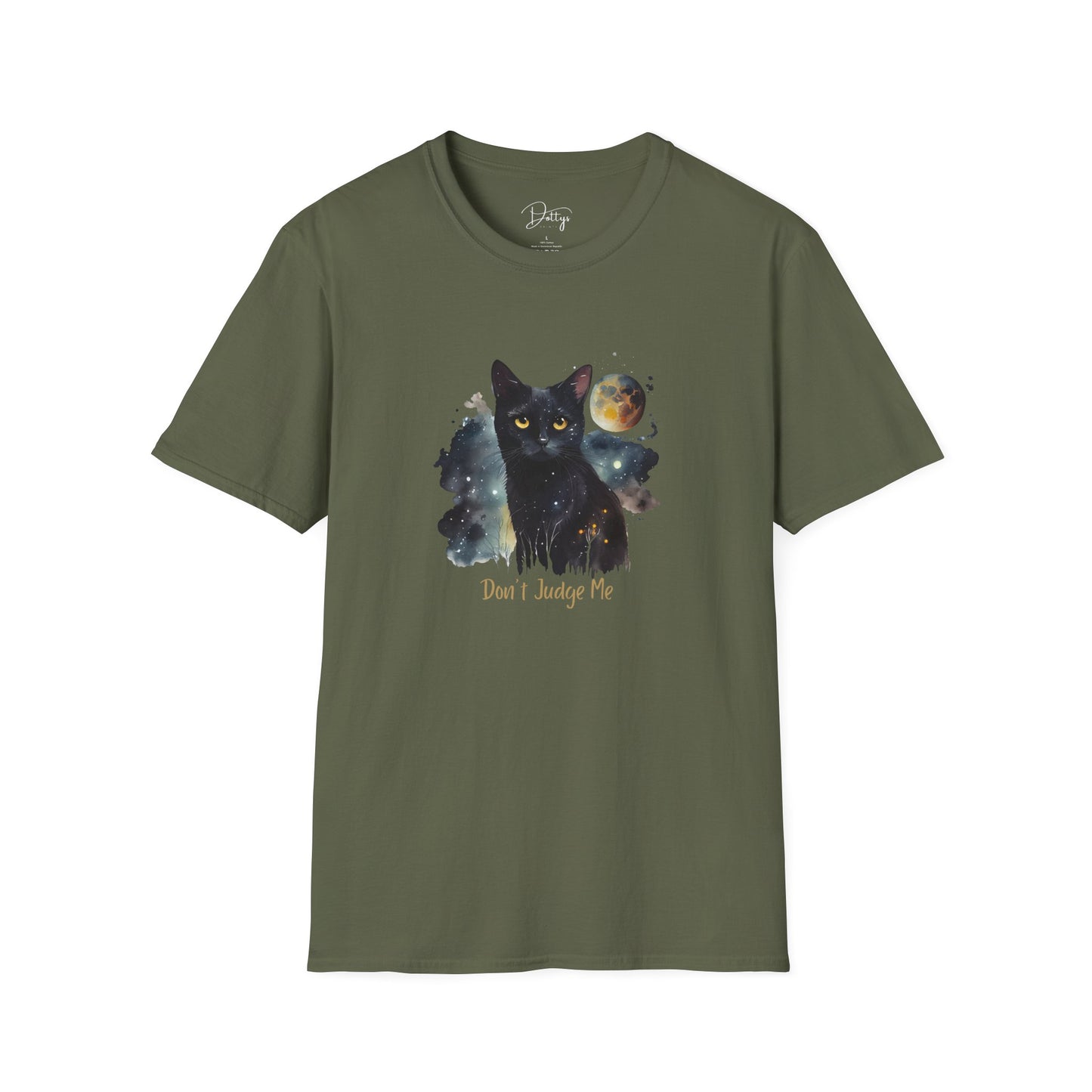 Don't Judge Me Cat T-Shirt