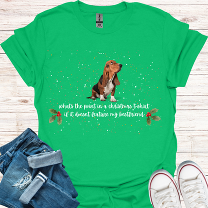 Basset Hound - Bestfriend Christmas T-Shirt