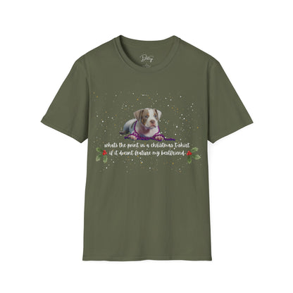 Staffy - Bestfriend Christmas T-Shirt