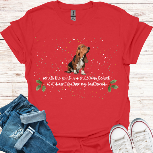 Basset Hound - Bestfriend Christmas T-Shirt