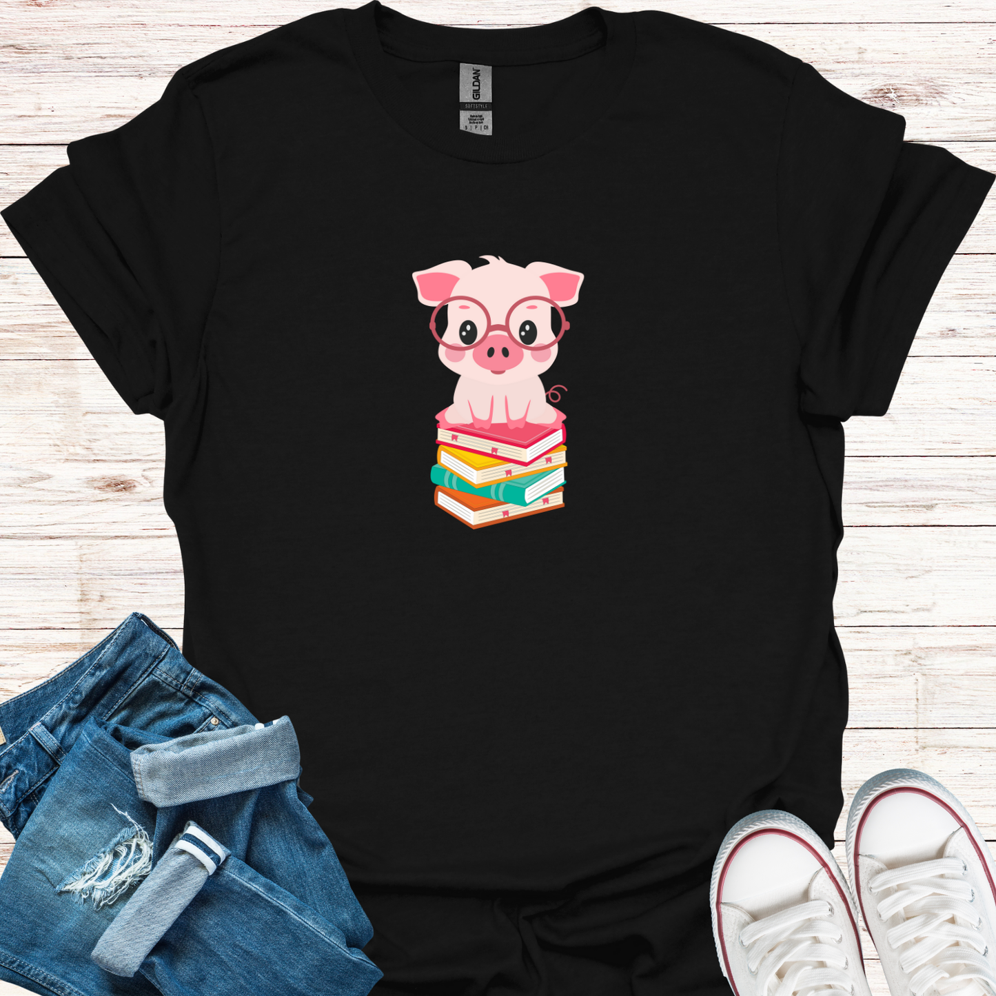 Geeky Piggy T-Shirt