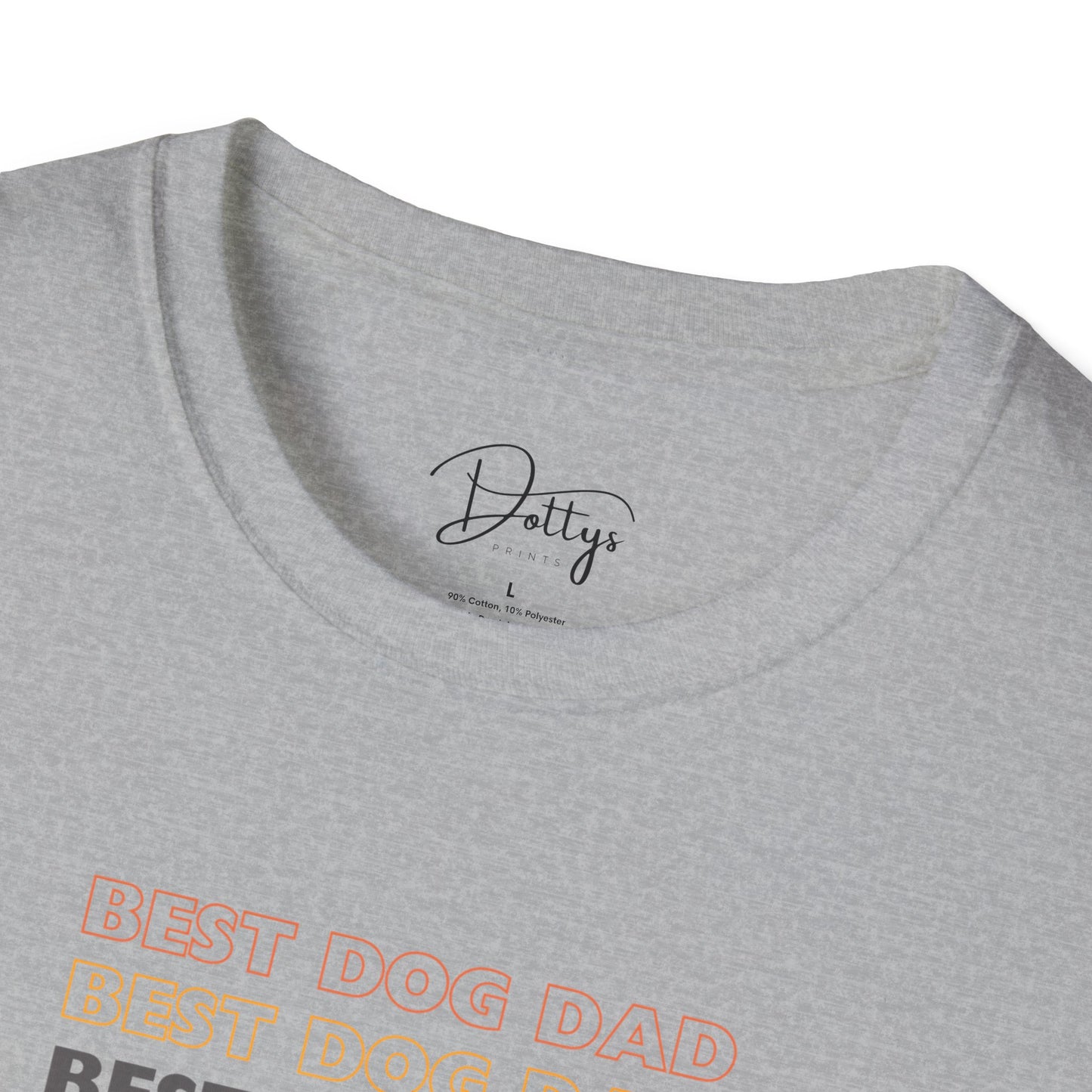 Fade In Best Dog Dad T-Shirt