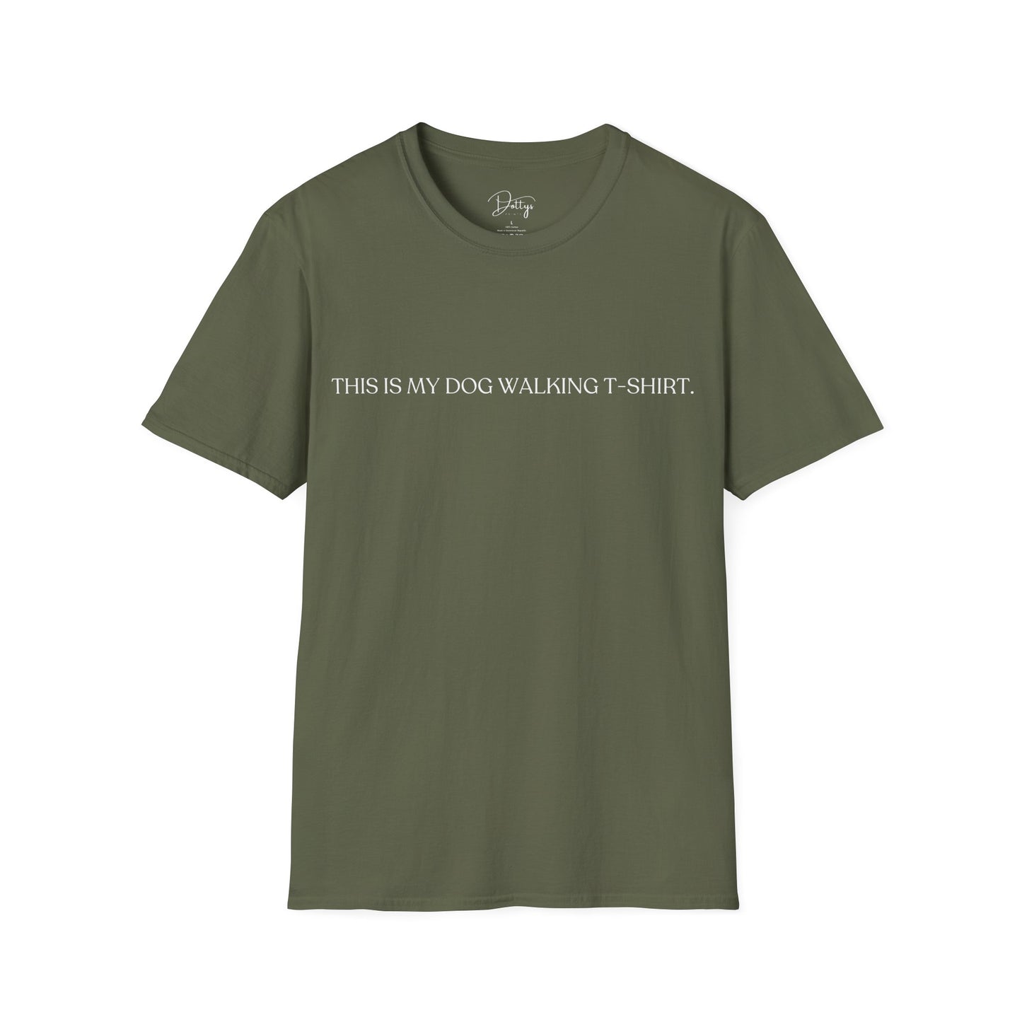 Simple Dog Walking T-Shirt