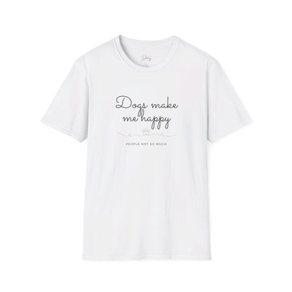 Dogs Make Me Happy T-Shirt