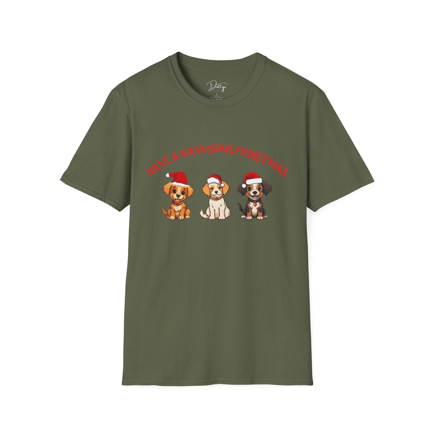 Pawsome Christmas T-Shirt