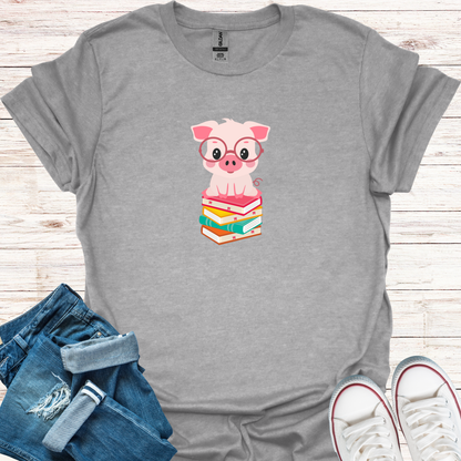 Geeky Piggy T-Shirt