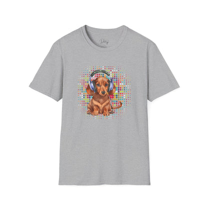 Cute Dj Dog T-Shirt