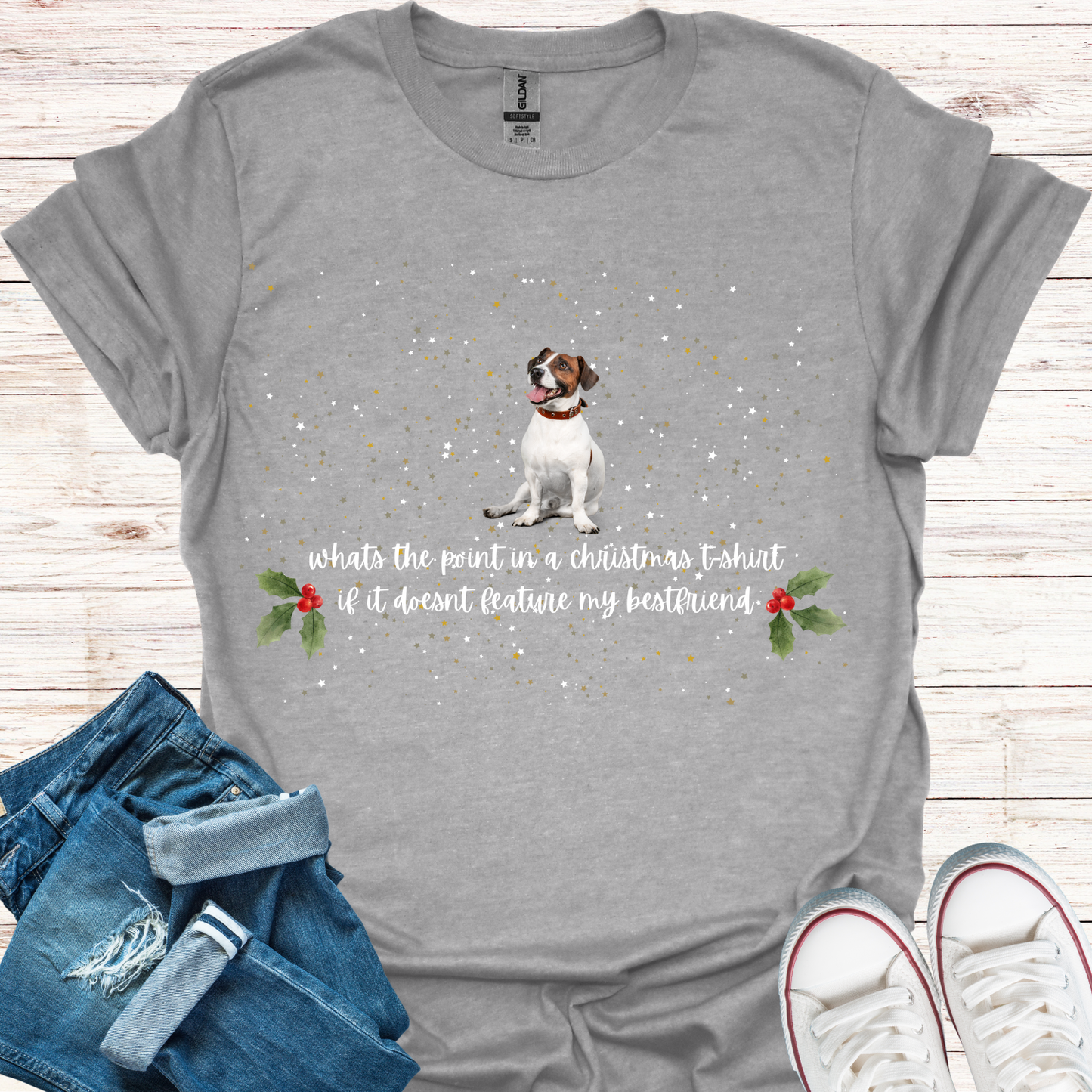 Jack Russell - Bestfriend Christmas T-Shirt